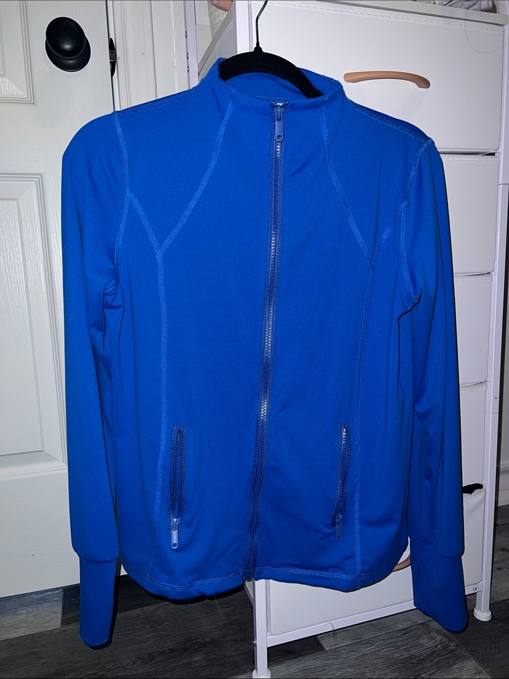 Women’s Full-Zip Athletic Jacket - Royal Blue